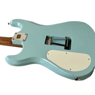 Fiam Guitars Mirari 2022 Aged Sonic Blue, by past Ronin luthier Izzy Lugo’ OG Redwood body NEW (Authorized Dealer) image 8