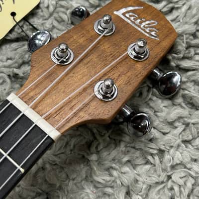 LAILA UDV2313W Walnut Matt concert ukulele + cover image 5