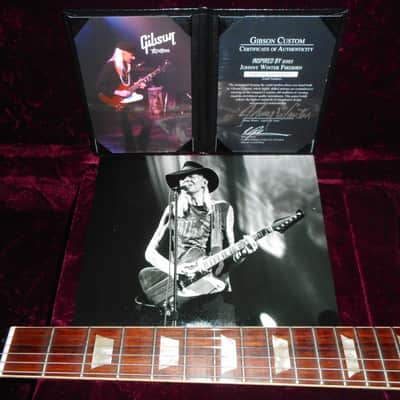 Gibson Custom Shop Johnny Winter Signature 1963 Firebird V Tom Murphy Aged Vintage Sunburst 2008 image 9