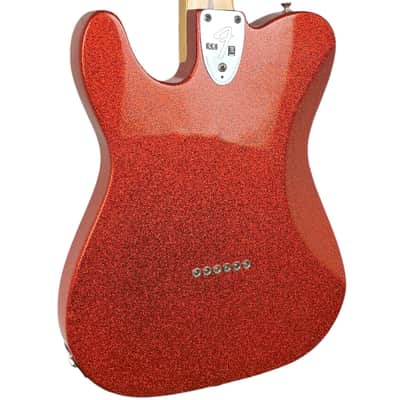 Fender Limited Edition '72 Telecaster Custom 2012 - Orange Sparkle image 5