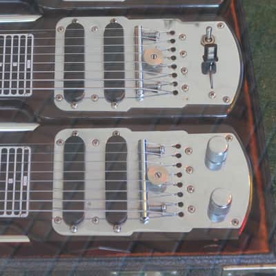 c. 1965 Fender Stringmaster T8 3-Neck Console Steel Guitar image 3