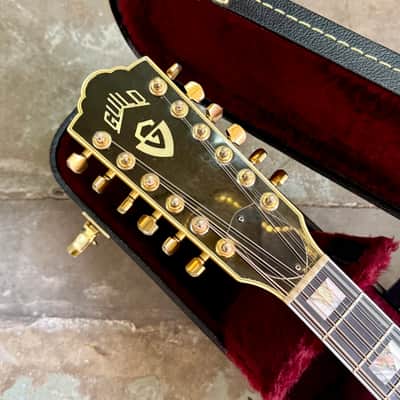 Guild F412 12 string acoustic jumbo 1979 - Maple F-412 original vintage USA XII image 6