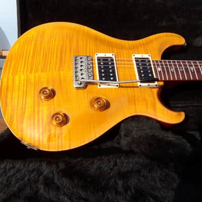 1996 PRS Custom 24 - Santana Yellow, '10' Top, excellent condition image 2