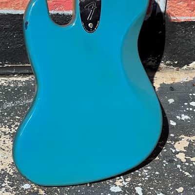 Fender Jazz Bass 1980 - 1-off original Maui Blue International Color ultra clean & cool. image 5