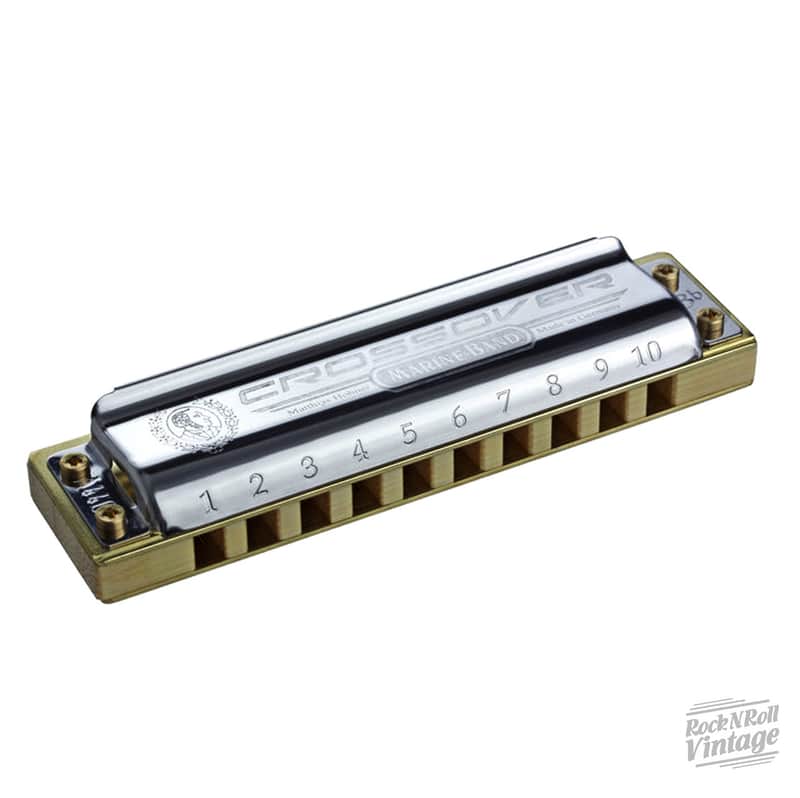 Hohner M2009BX-G Marine Band Crossover Harmonica - Key of G image 1