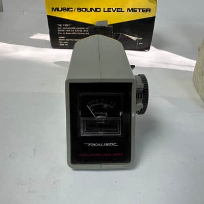 Realistic  Music/Sound level meter, original packaging, Grey image 3