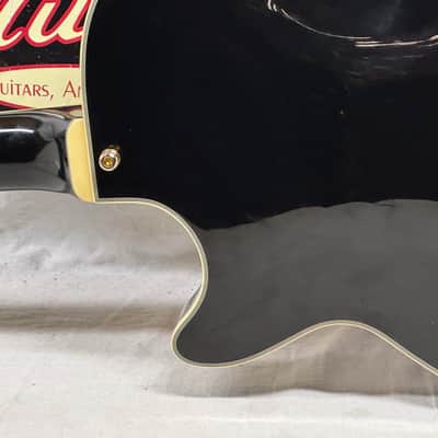 D'Angelico EX-SS Excel SS Singlecut Semi-Hollowbody Guitar with Case 2022 - Black image 15