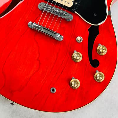 Yamaha SA-700 Super Axe 1977 - Transparent Red image 5