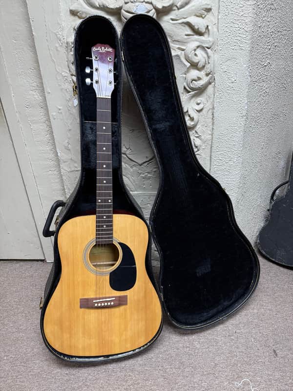 Carlo Robelli CMD6610XX Acoustic Guitar w/ Case - Natural image 1