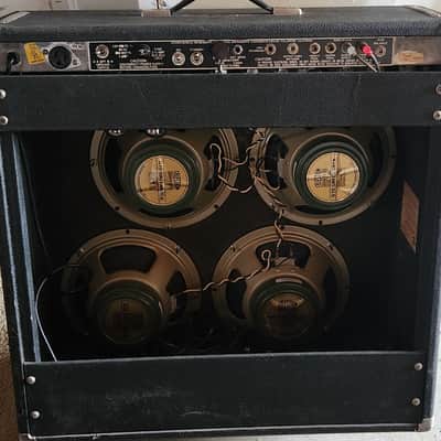 Fender Super Reverb "Drip Edge" 2-Channel 40-Watt 4x10" Guitar Combo 1968 - 1969 - Silverface image 2