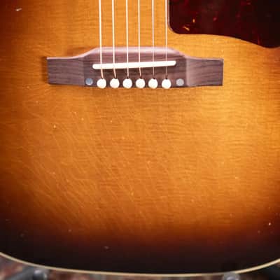 Gibson Custom Shop 1955 J-45 Murphy Lab Light Aged Acoustic Guitar - Vintage Sunburst with Hardshell Case image 16