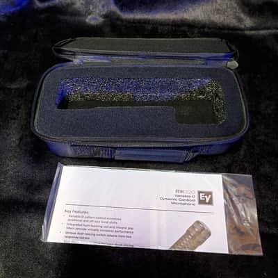Electro-Voice RE320 Cardioid Dynamic Microphone - Black image 7