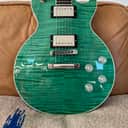 2023 Les Paul Modern Figured - Seafoam Green - Super Flame!