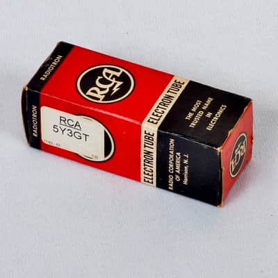 Vintage RCA 5Y3GT Rectifier Tube – Tests Good – USA Made image 8