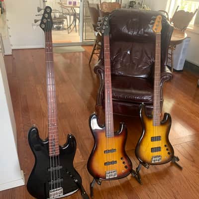 Pearce Instruments Dbass 2001 - Tobacco Burst & Tri Color Burst image 16