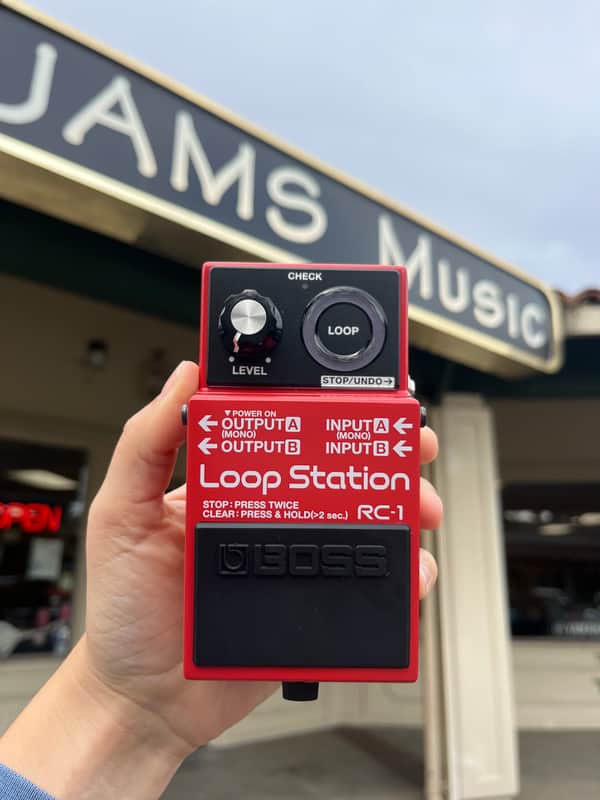Boss RC-1 Loop Station 2014 - Present - Red image 1