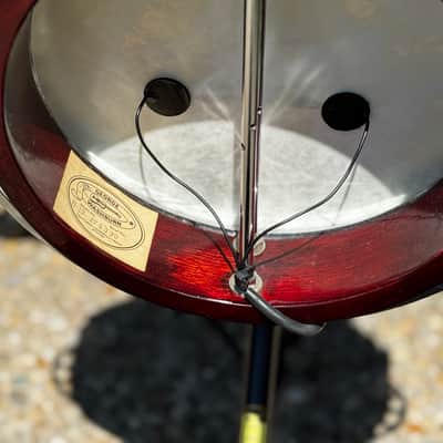 Washburn B-19 5 string banjo 1987 - Sunburst image 10