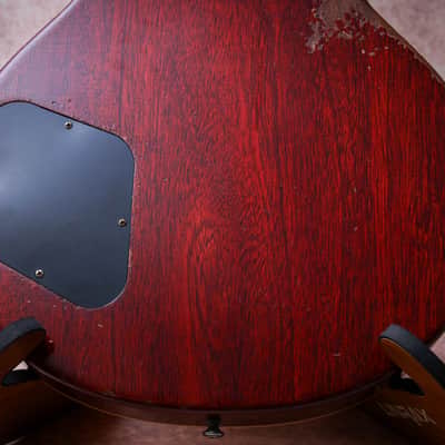 GIBSON USA Custom Shop 59 Reissue Les Paul Murphy Lab Heavy Aged " Aged Cherry Burst + Rosewood" (2023) image 18