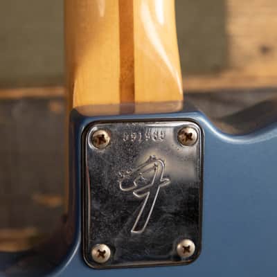 Fender Telecaster (Refinished) 1975 w/ OHSC Lake Placid Blue image 6