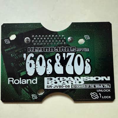 Roland SR-JV80-08 Keyboards Of The '60s & '70s Expansion Board 1990s - Green