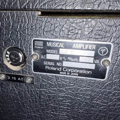 Roland Jazz Chorus JC 160 Amplifier 1976 - 1989 - Black Tolex image 7