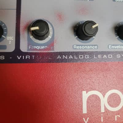 Nord 2X Rack 20-Voice Rackmount Virtual Analog Lead Synthesizer 2003 - 2014 - Red image 6