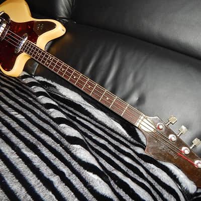 Framus 5/165-52 Strato de Luxe Star Bass Anfang 60iger Jahre - beige image 2