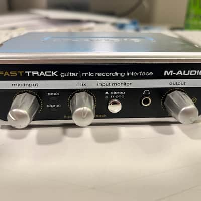 M-Audio Fast Track USB Audio Interface 2000s - Gray image 1