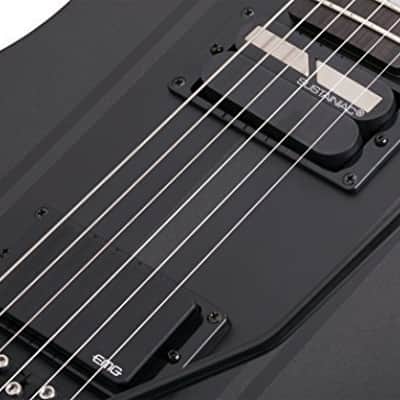 Schecter 270 DJ Ashba Ebony Fretboard Electric Guitar Satin Carbon Grey image 8