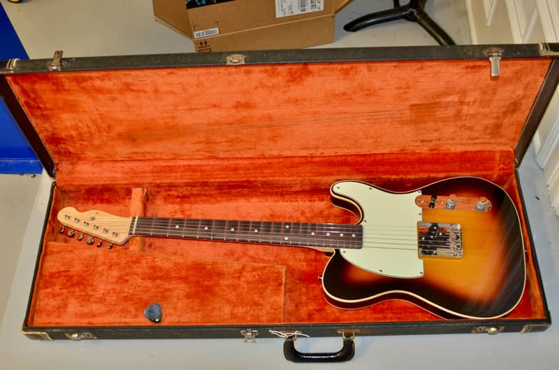 Fender Esquire Custom (TLC-54B) MIJ 1980"s - Sunburst- replaced neck and Duncan pickup image 1