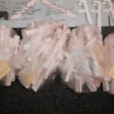 Korg Triton, Trinity, M1, 01W Keyboard Replacement Keys (Yamaha DX7 Keys) Lot of 113 Various Keys image 2