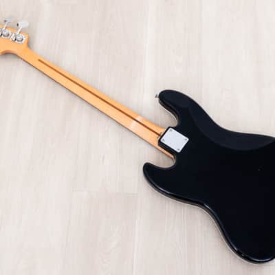 2012 Fender Aerodyne Jazz Bass PJ Electric Bass Guitar Black, Japan MIJ image 13