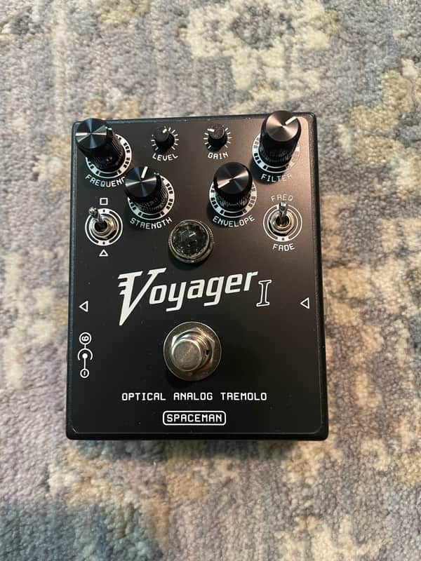 Spaceman Voyager I Optical Analog Tremolo 2010s - Black Edition image 1