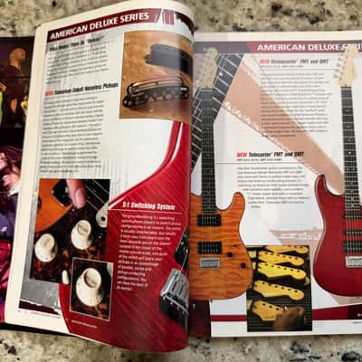 Fender Frontline 2004 catalog Stratocaster telecaster precision jazz bass jazz Master Jaguar twin reverb super BassMan image 6
