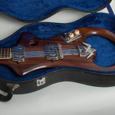Wandre  Rock 6 Solid Body Electric Guitar (1962), original gig bag case. image 12