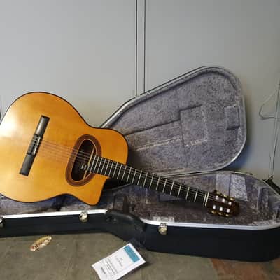 JWC-Guitars Maccaferri D hole “Concert” Model Curly Walnut Gypsy Jazz Guitar image 1