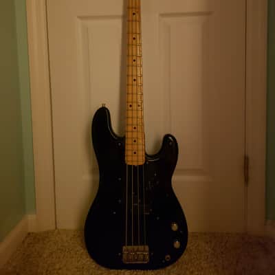 Fender Precision Bass with Maple Fretboard 1974 Black image 7