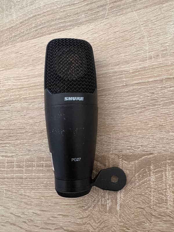 Shure PG27-LC Large Diaphragm Condenser Microphone 2010s - Black image 1