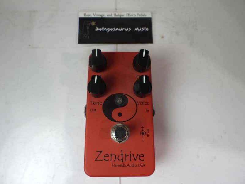 Hermida Audio Zendrive RED Effects Pedal Lovepedal Zen Drive Free US S&H image 1