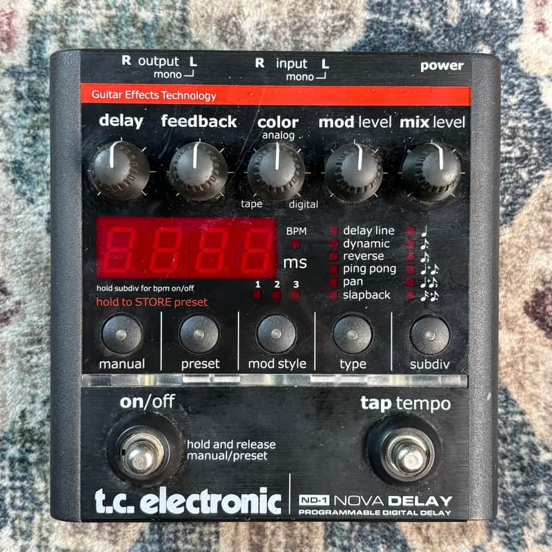 TC Electronic ND-1 Nova Delay