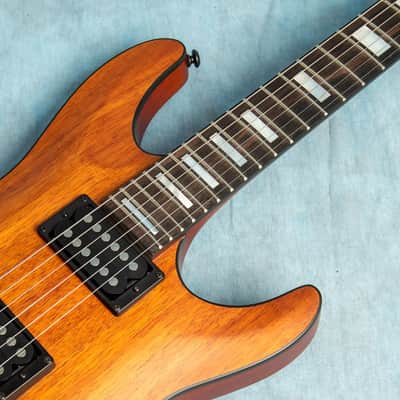 USED Schecter Diamond Series C-1 Koa Natural 2018 Electric Guitar w/OHSC image 5