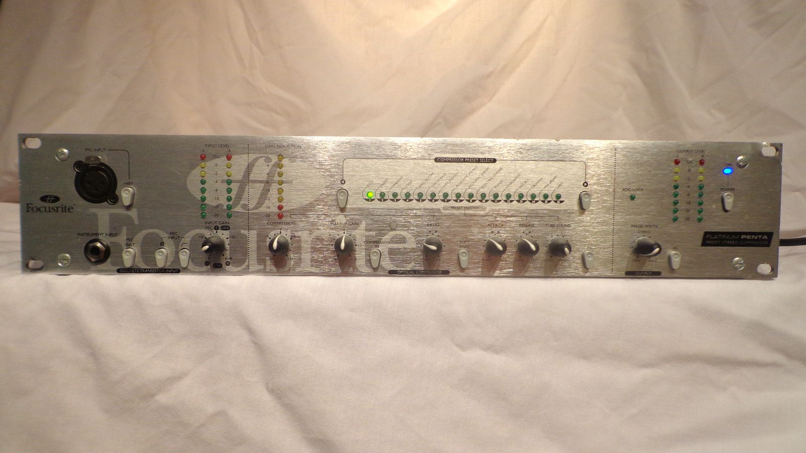 Focusrite Platinum Penta Preset Stereo Compressor with Mic Pre