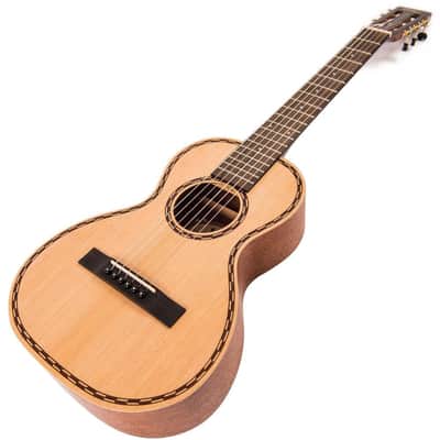Vintage 'Viator' Paul Brett Acoustic Travel Guitar ~ Nylon Strung ~ Natural image 3