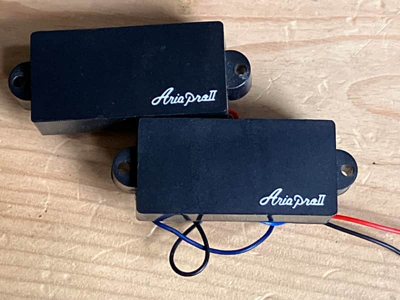 1998 Aria Pro II Magna Series Precision Bass Guitar Neck Pickup Samick image 1