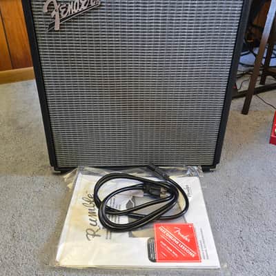 Fender Rumble 100 100-Watt 1x12 Bass Combo 2015 - Present - Black image 1