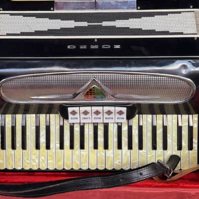 Vintage Iorio Italian Piano Accordion with Mother of Pearl Keys image 7