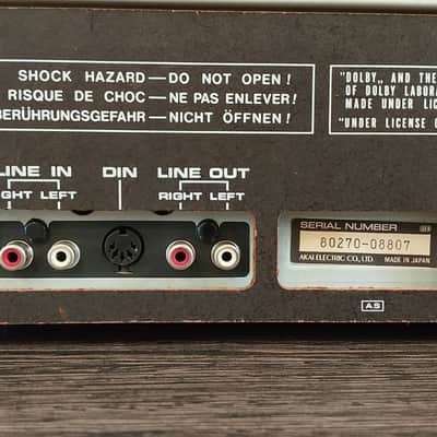 AKAI GX-F66RC Rare Vintage Stereo Seviced Japan Cassette Deck 1982-83 Warranty image 23