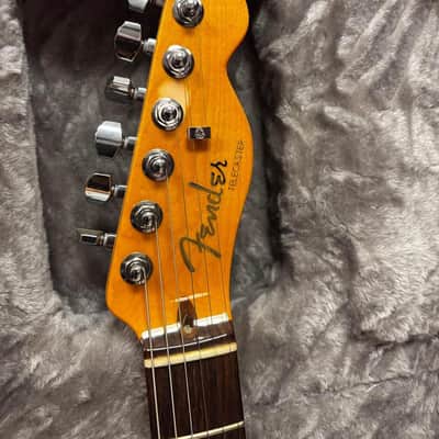 Fender American Ultra Telecaster with Rosewood Fretboard 2022 - Texas Tea image 5