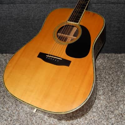 MADE IN JAPAN 1977 - C.F. MOUNTAIN W500D - SUPERB - MARTIN D45 STYLE - ACOUSTIC GUITAR image 3