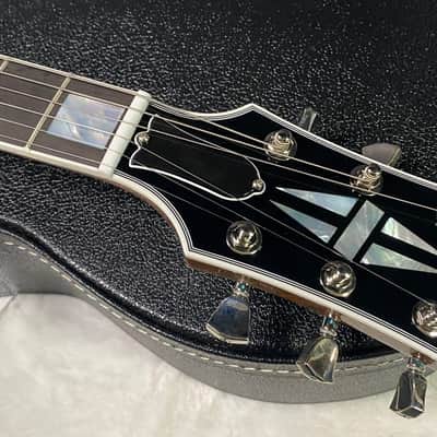 NEW! Gibson Les Paul Custom Axcess - One Of A Kind - ABSOLUTELY KILLER Flame Underneath Ice Blue Sparkle Finish! Only 7.5 lbs - Stinger Headstock - Authorized Dealer - G07381 image 7